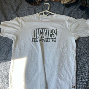 Dickies skateboarding tee for sale.